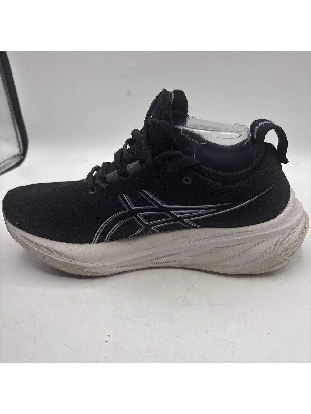 ASICS Pure Gel  Women 8 Black Burgundy 1012B601